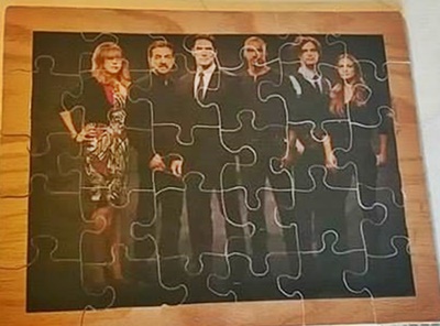 CM cast hand made puzzle